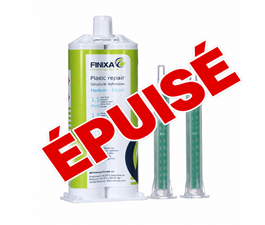 Kit réparation plastique medium 1,5' - 50 ml noir