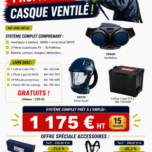 Promotion   Masque/Casque  Ventilé