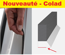 Ruban mousse Biseauté