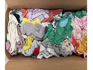Carton 10 kg chiffons Couleur   ------------------------------------------------