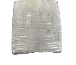 Carton 10 kg chiffons blanc   ----------------------