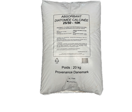 Absorbant Terre de diatomée --  sac de 20 Kg  -------------------------
