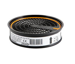 1 Filtre à particules SR510 P3R pour masque ventilé SR570