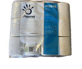 24 rouleaux Papier hygiénique blanc pure ouate 2 plis  ------------------