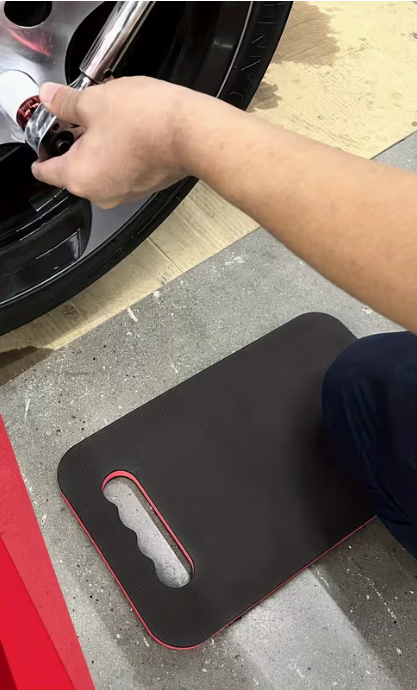 Tapis de genoux extra-large et épais avec poignée de transport – Image 2